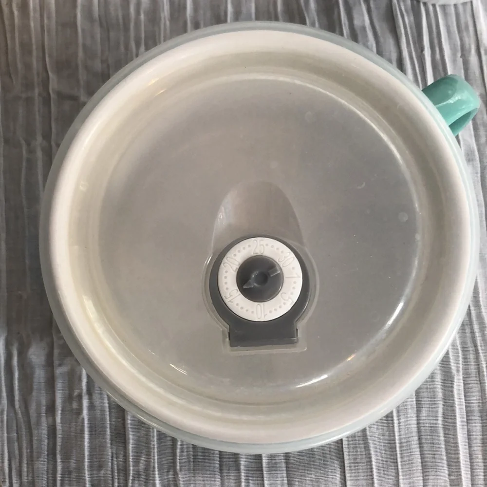 TEACHER 2 PACK soup leftovers microwave bowl with lid & ceramic coffee mug